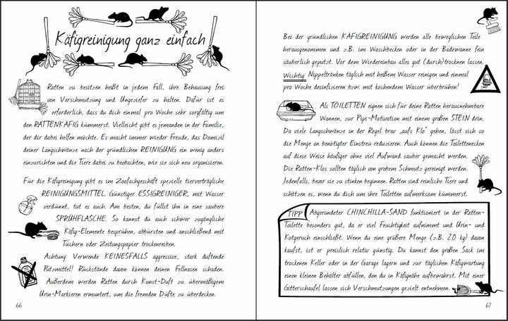 Produktbild Rattenliebe - Dein praktischer Alltags-Planer für glückliche Fellnasen (Deutsch, Carla Oblasser, Caroline Oblasser, 2019)