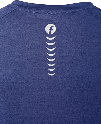 Produktbild Magni T-Shirt Quick Dry kornblau/schwarz meliert Gr. M Fortis Elements (M)