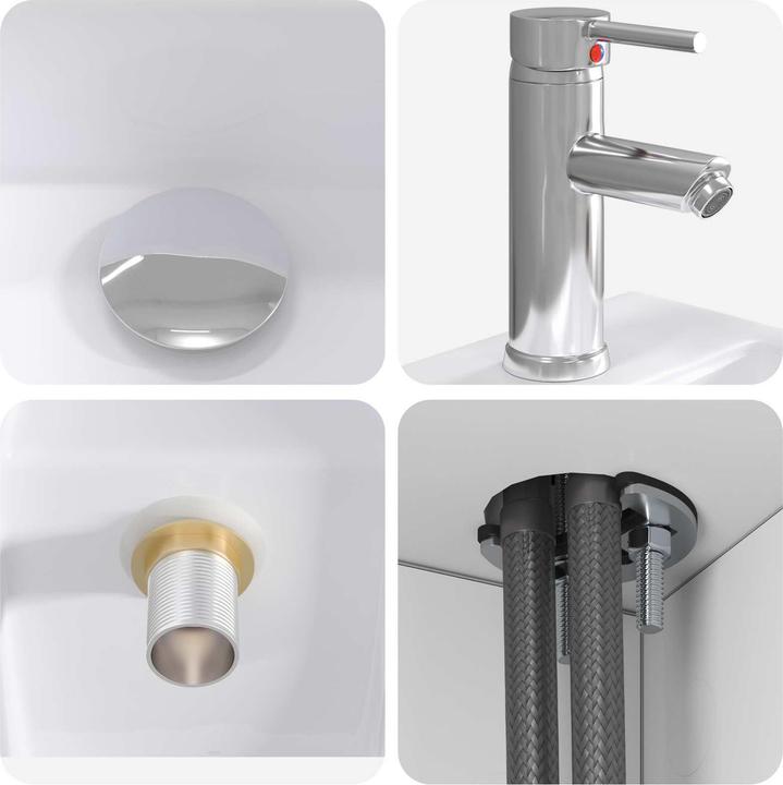 Produktbild vidaXL Badezimmermöbel-Set