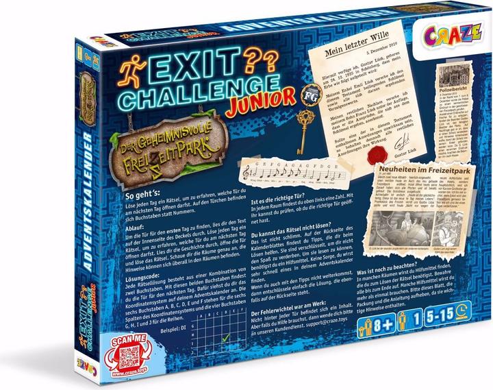Actual product image Craze Exit Challenge 2021