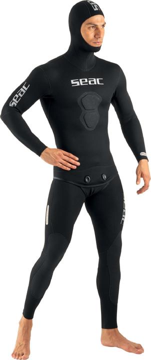Seac Jacke + Hose Shark Herren 5 mm (5 mm, 7 mm, 3 mm, XL)