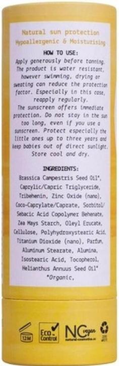 Immagine prodotto We Love The Planet Natural SUNSTICK SPF 30 UVA - UVB - Ipoallergenico | Impermeabile (Crema solare viso, Stick solare, SPF 30, 50 ml, 50 g)