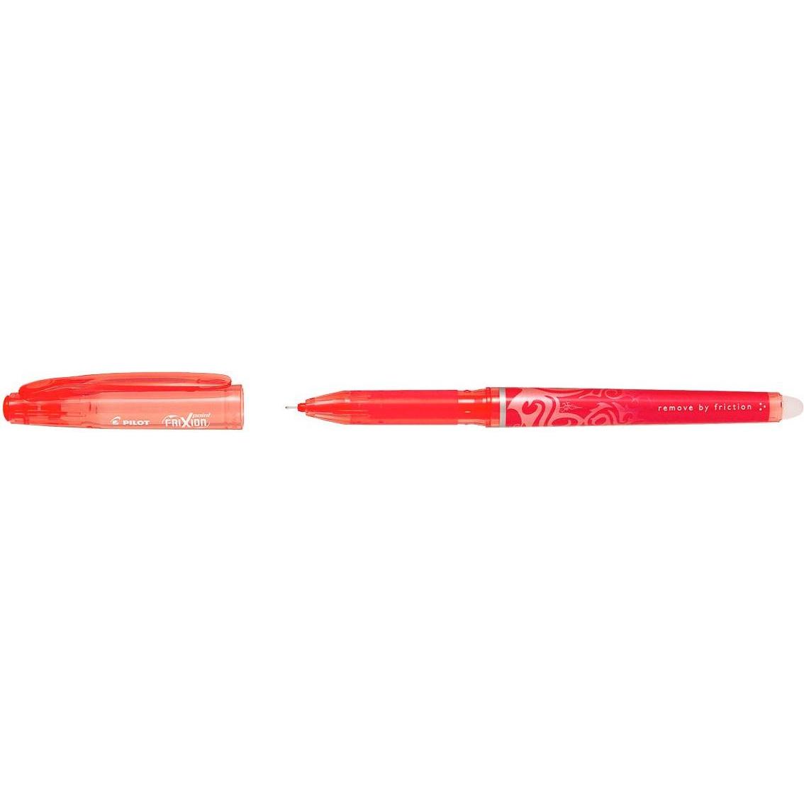 2x Pilot, Schreibstifte, Tintenroller FRIXION Point, radierbar (Rot, 12 x)