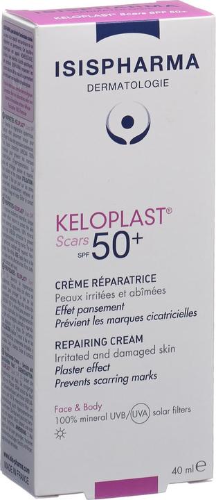 Actual product image Isispharma KELOPLAST SCARS SPF50+ (Sun cream face, SPF 50+, 40 ml)