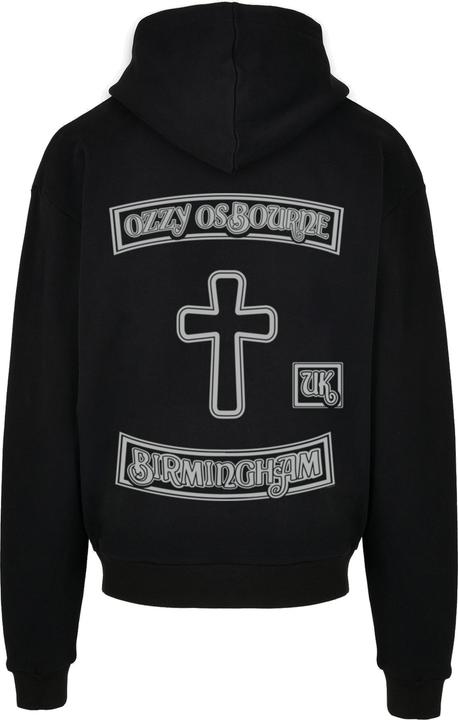 Produktbild Merchcode Ozzy Osbourne - Birmingham Cross Ultra Heavy Hoody - 170973 (M)