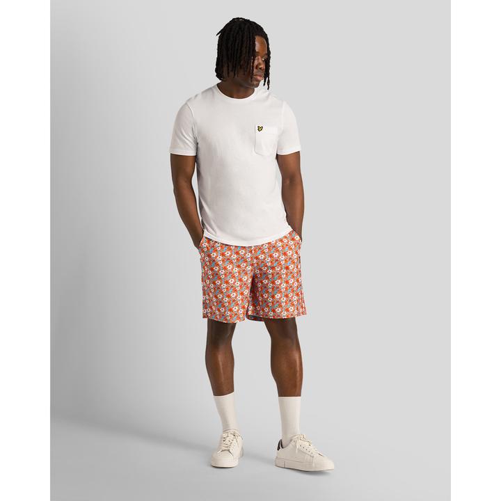 Produktbild Lyle and Scott Kurzer Overall mit floralem Muster (S)