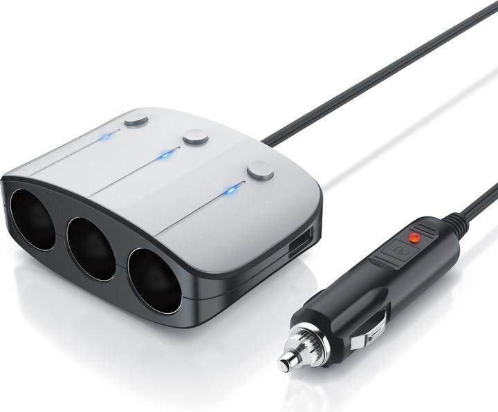 Produktbild Aplic 3-fach Zigarettenanzünder Adapter