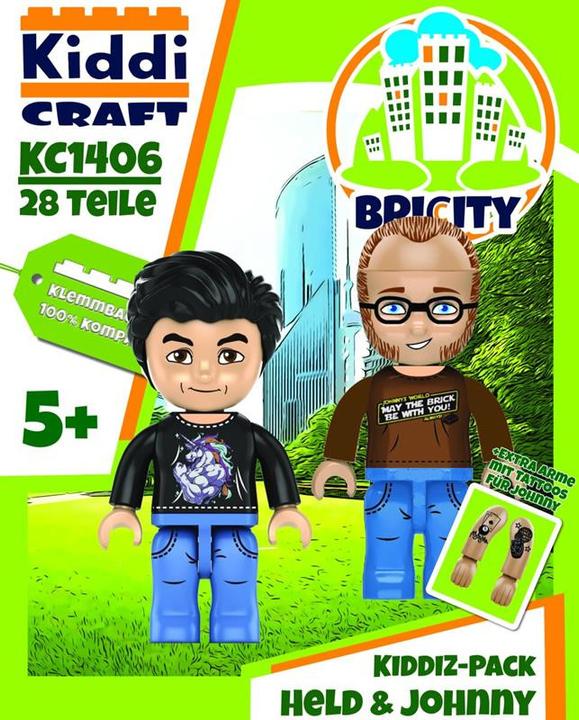 Produktbild Kiddicraft Held der Steine & Johnny's World
