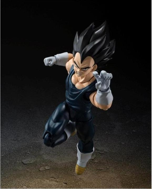 Actual product image Bandai Dragon Ball Super: Super Hero S.H. Figuarts Vegeta