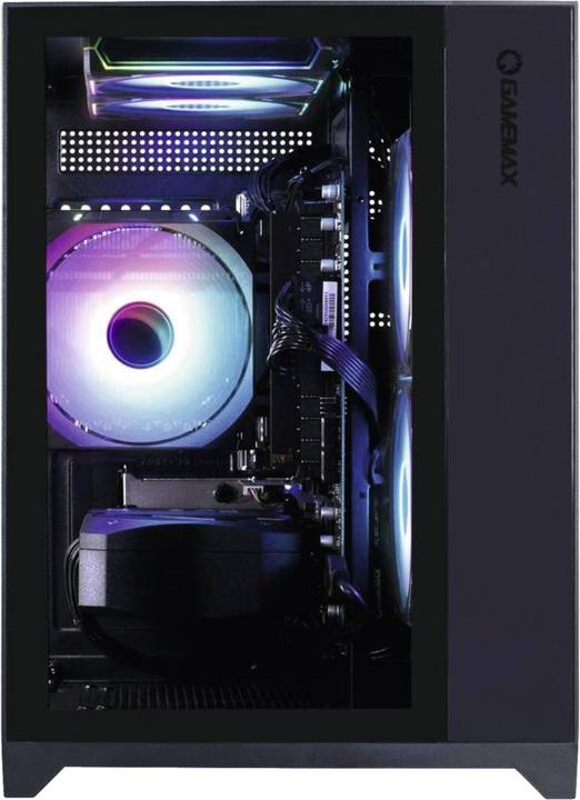 Actual product image GameMax Infinity Mini BK 7479 R5-7500F 32GB/1TB SSD RTX 5060Ti Win11 (1000 GB, 32 GB, GeForce RTX 5060 Ti)