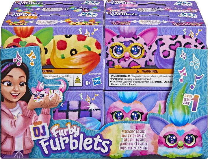 Produktbild Furby FUR Dj Furblets Sort. (12 cm)