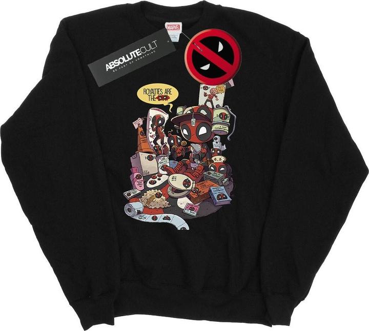 Immagine prodotto Deadpool Merchandise Royalties Felpa Uomo (S)
