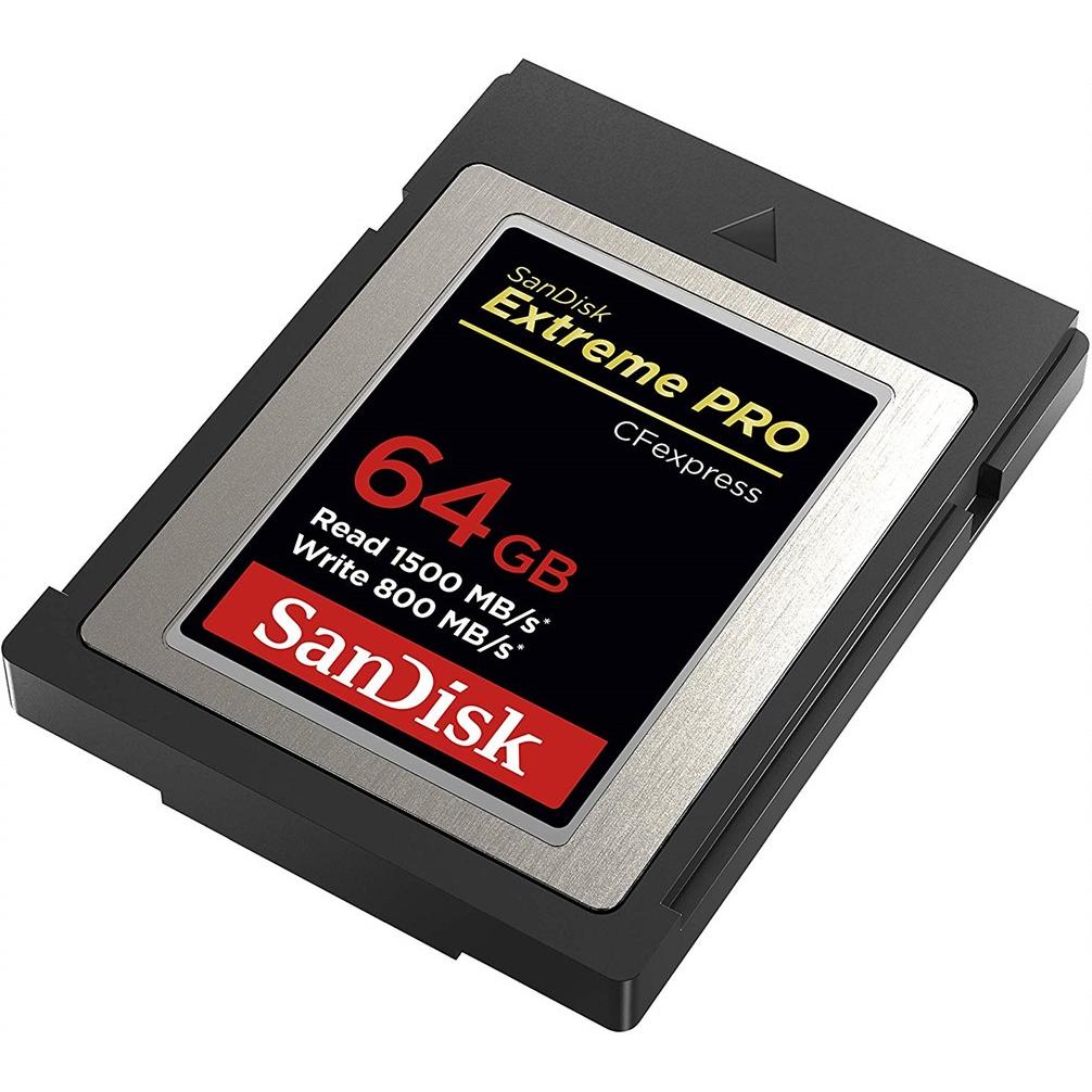 Thumbnail - SanDisk Extreme Pro (128 GB, CFexpress Typ B, U3, UHS-I), Speicherkarte, Schwarz