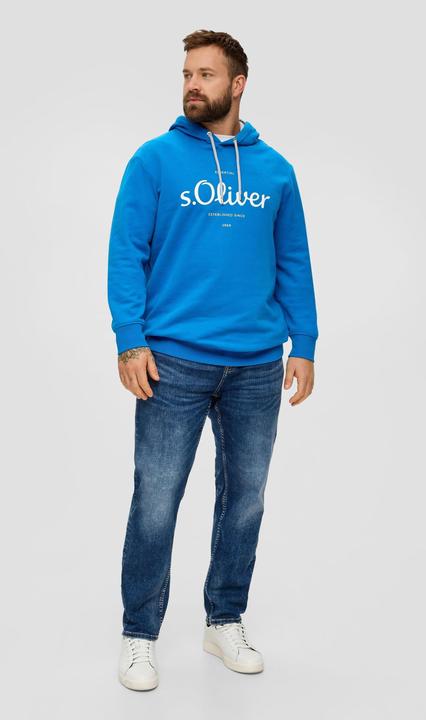 Image du produit s.Oliver Sweatshirt Sweatshirt mit gummiertem Label-Print (3XL)