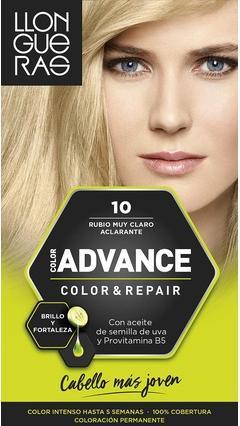 Actual product image Llongueras COLOR ADVANCE #10-rubio muy claro aclarante (10)