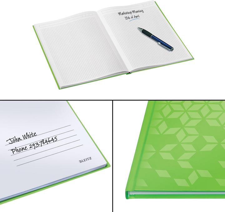 Produktbild Leitz Wow (A4, Kariert, Harter Einband)