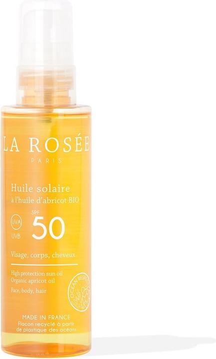 Produktbild La Rosée huile solaire à l'huile d'abricot bio SPF50+ Fl 150 ml (Sonnenöl, SPF 50, 150 ml)