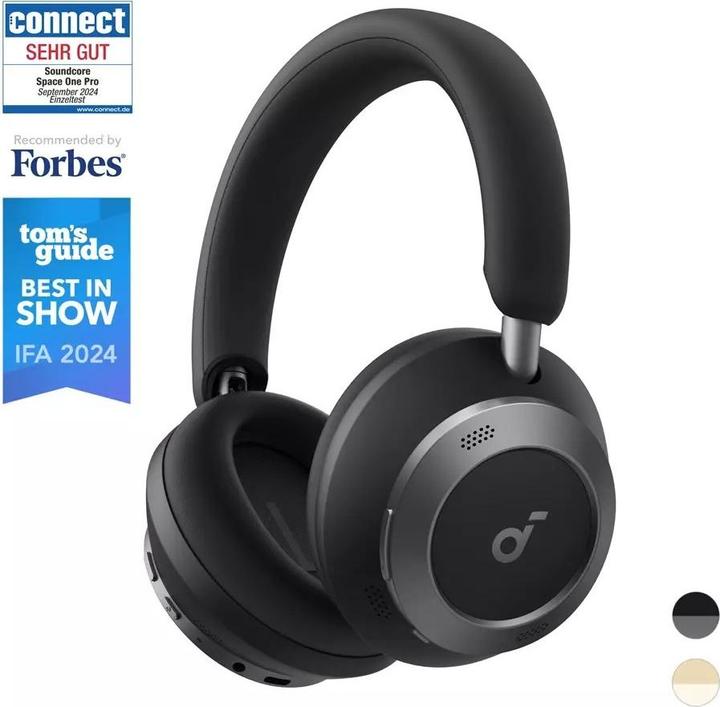 Produktbild soundcore Space One Pro (ANC, 60 h, Kabellos, Kabelgebunden)