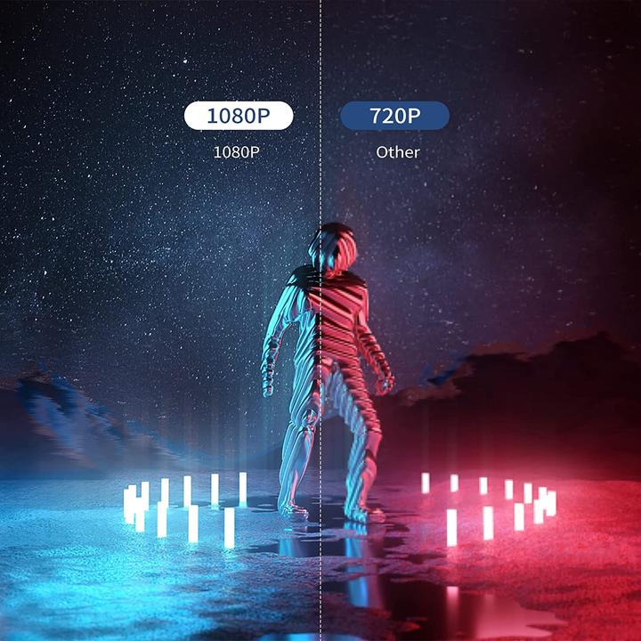 Image du produit Glisogo Mini vidéoprojecteur (Full HD, 6000 lm)