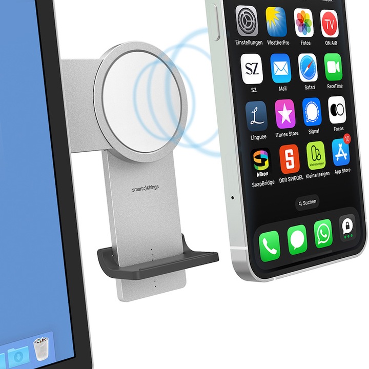 Produktbild smart things PhoneBase s47 - MagSafe Ladestation (15 W)