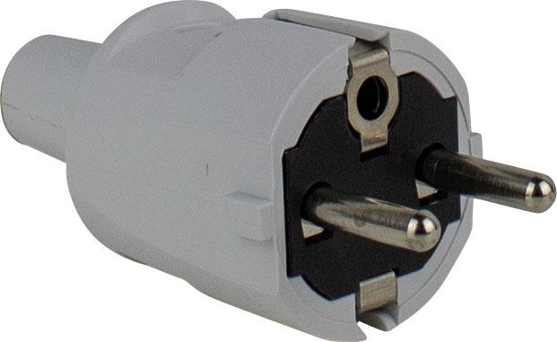 Produktbild As - Schwabe PVC Schutzkontakt-Stecker (CEE 7/7)