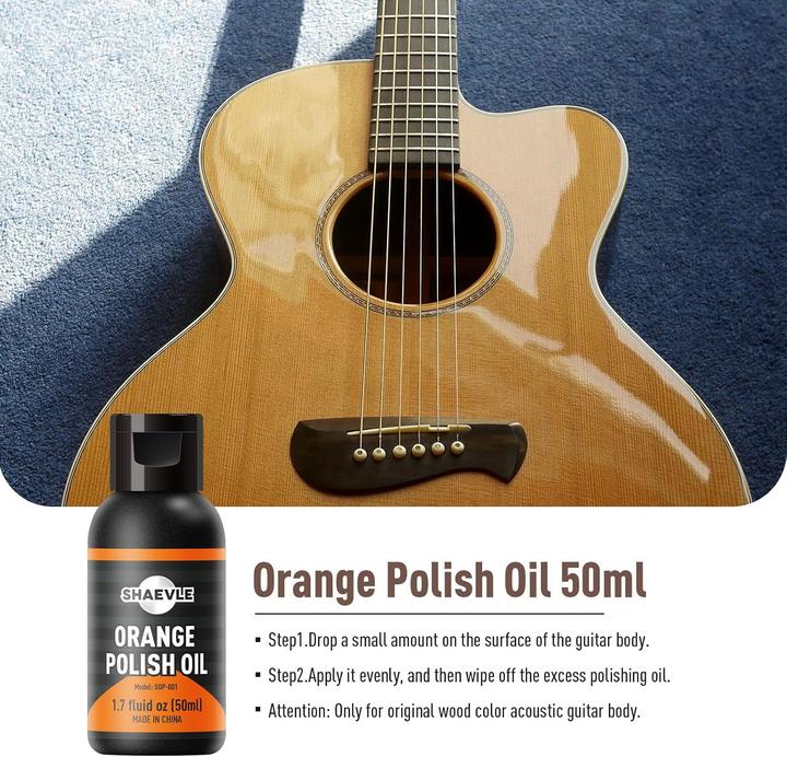 Image du produit Shaevle Gitarrenreinigungsset All-in-One (Nettoyage des instruments)