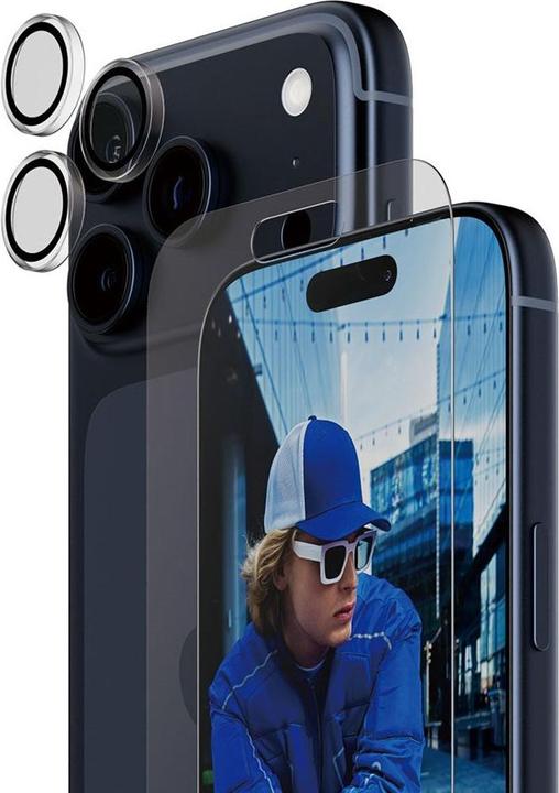 Image du produit PanzerGlass 2-in-1 Classic Bundle iPhone 17 Pro w. FASTFIT IN-A-BOX (Apple iPhone 17 Pro)