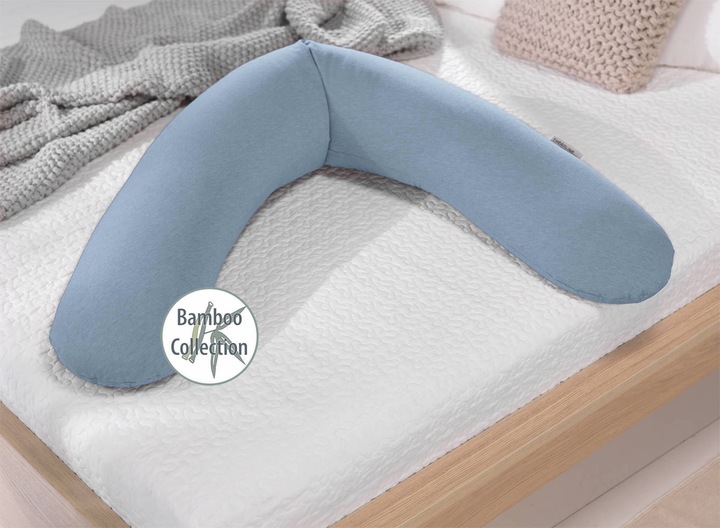 Produktbild Theraline Stillkissen "Das Original" mit Polyester Hohlfaser Füllung inkl. Bezug 190 cm (190 cm)