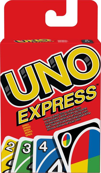 Image du produit Mattel Jeu Uno Express (Allemand, Anglais, Français, Italien, 2 - 4 Joueur)