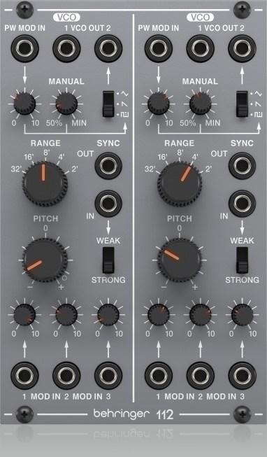 Image du produit Behringer 112 DUAL VCO Moduł syntezatora modularnego