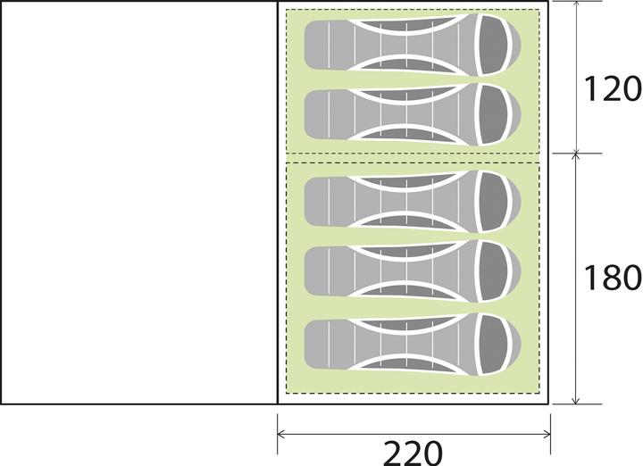 Immagine prodotto Brunner Arqus Outdoor 5 (Tenda a tunnel, 16.50 kg, 5 persone)