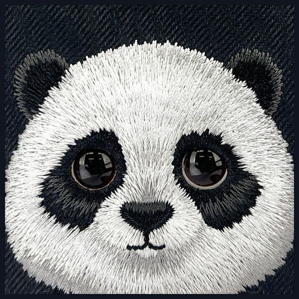 Actual product image Mocco Nimmy case iPhone 16 6.1" black Big Eyed Pet 2.0 Panda (Apple iPhone 16)