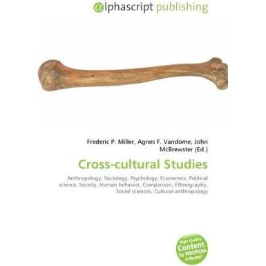 Cross-cultural Studies, Fachbücher von Agnes F. Vandome, Frederic P. Miller, John McBrewster