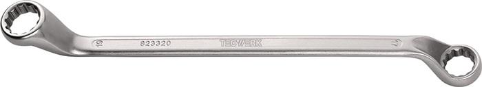 Actual product image Tecwerk Double-ended ring spanner 27 x 32 mm 360 mm deep offset