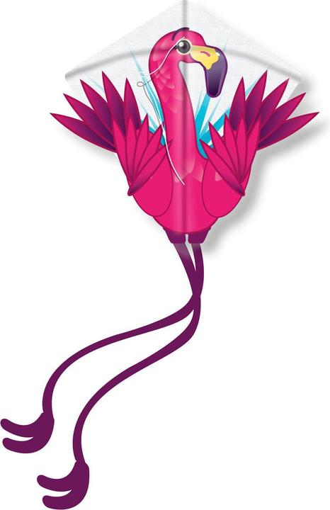Eolo Kites Ready 2 Fly - Pop-up Nylon Kite Flamingo