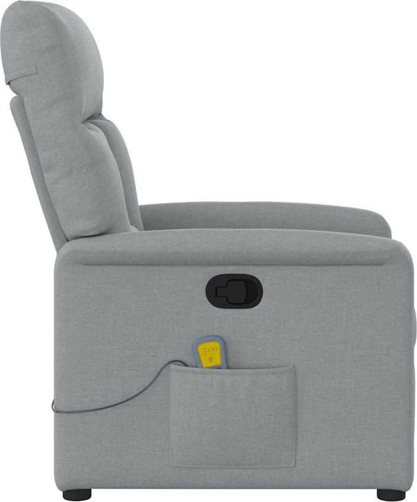 Immagine prodotto vidaXL Sedia da massaggio in tessuto grigio chiaro