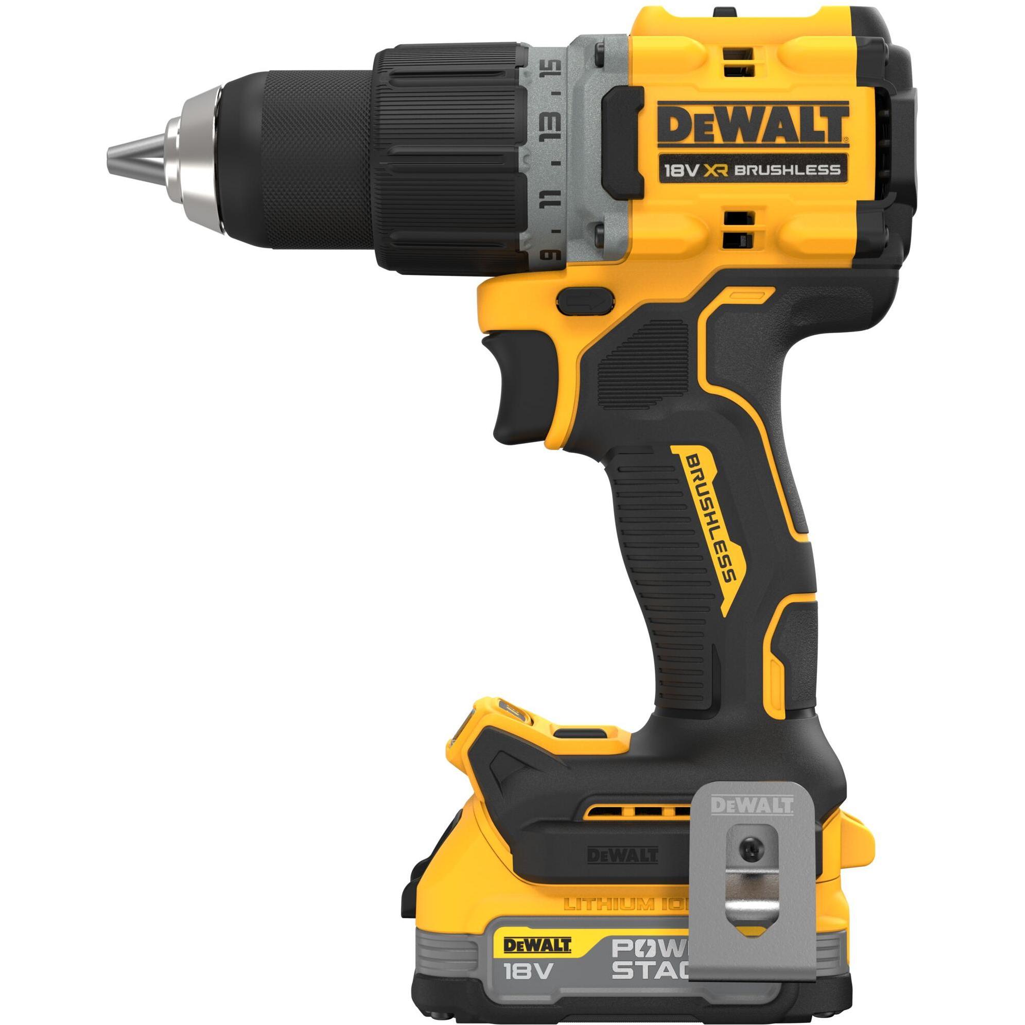 DeWalt, Bohrmaschine + Akkuschrauber, DCD 800 E2T (Akkubetrieb)