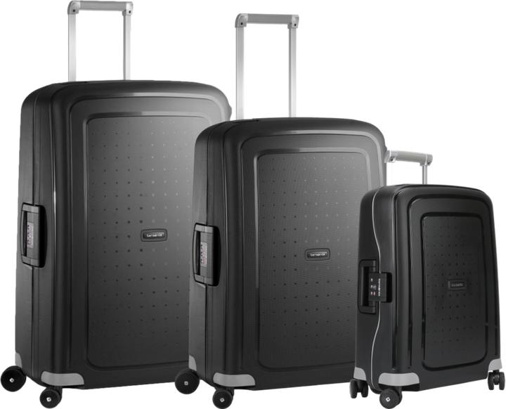Samsonite S'Cure Spinner 55+69+75cm Noir (79 l)