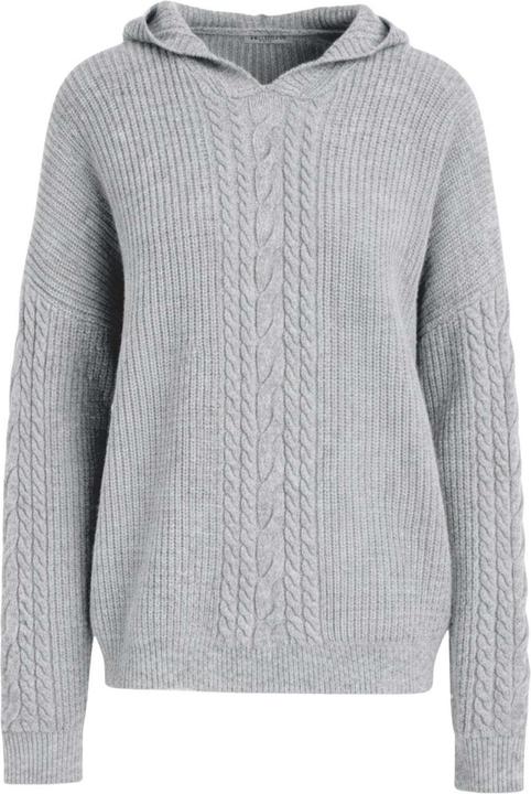 Actual product image Bellemere Pullover Single Cable Superfine Merino Pullover (M)