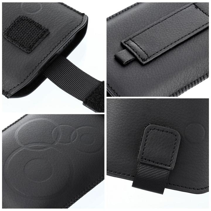Produktbild No Name Etui Deko Sam A6 2018Hua P20 czarny black Nok 3.1Nok 5.1A20eA41 (Samsung Galaxy A41, Huawei P20, Samsung Galaxy S20, Huawei Y5 (2019), Samsung Galaxy A6, Samsung Galaxy A20e)