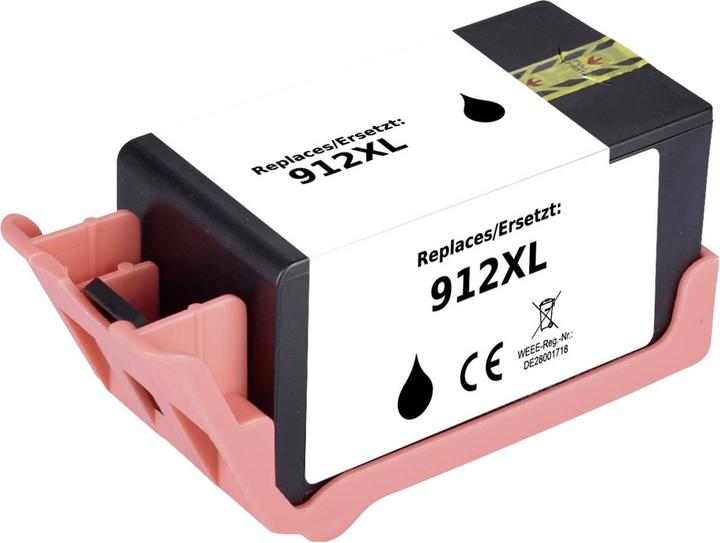 Renkforce Tinte ersetzt HP 912 XL (3YL84AE) Kompatibel Schwarz RF-I-HP912XLBK R