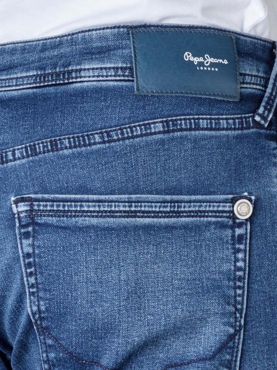 Actual product image Pepe Jeans Pepe Stanley Jeans Tapered Fit med blue gymdigo wiser (W28/L32)