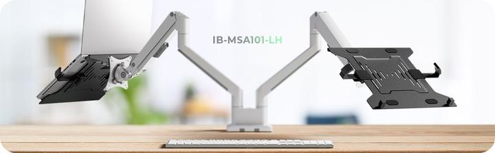 Actual product image Icy Box Notebook holder up to 420mm 240-420mm, VESA 75x75/100x100