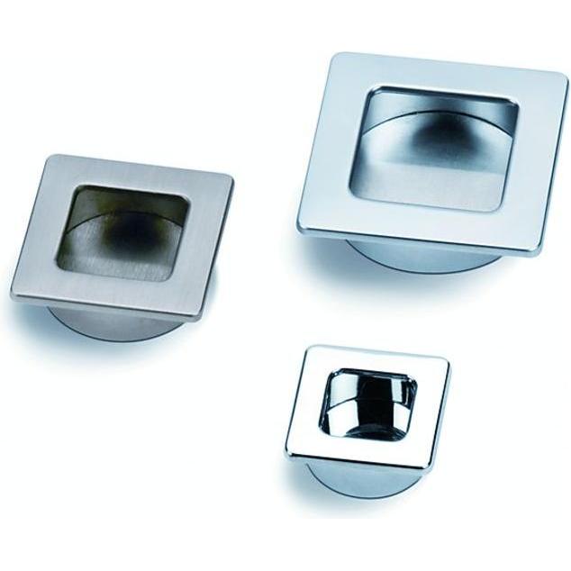 Thumbnail - Estamp, Möbelgriff, Muschelgriff Annea Breite 39 mm, Einlass ø 35 mm, ZN Edelstahl Effekt