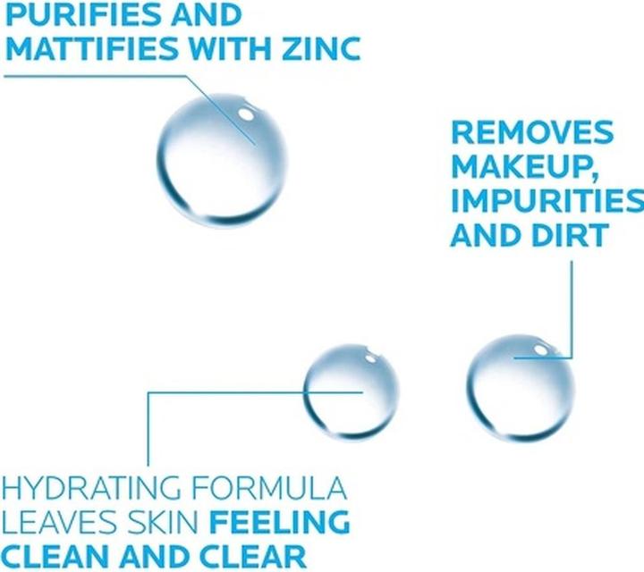 Produktbild La Roche Posay Effaclar (Mizellenwasser, Make-Up Entferner, Reinigungslotion, 200 ml)