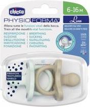 Actual product image Chicco 00073033320000 Smoczek PHYSIOFORMA LUXE 6-16M MIĘT. 2szt. (2x, 6 - 16 Months)
