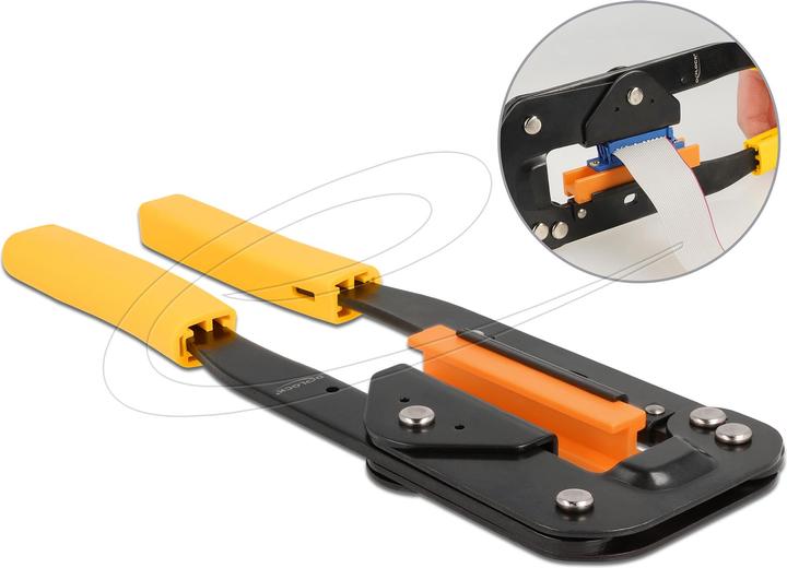 Actual product image Delock Crimping pliers for insulation displacement connectors with adapter set (Tool)