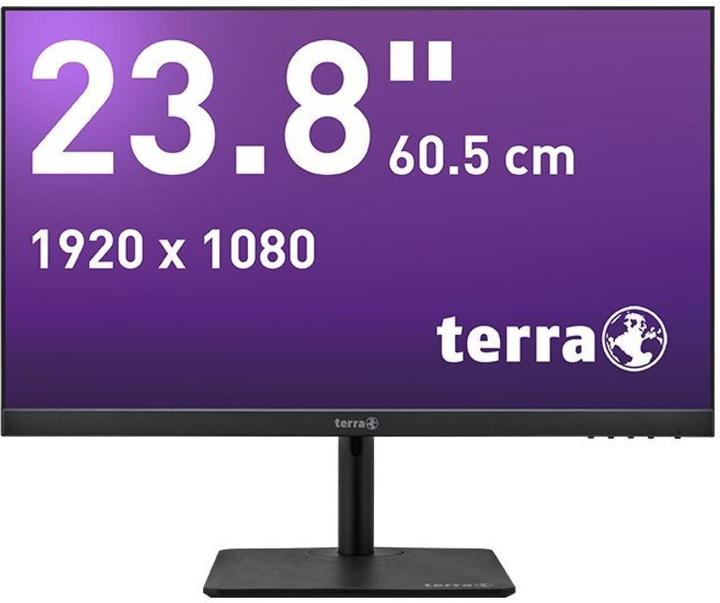 Image du produit Wortmann TERRA LCD/LED 2427W HA V2 black HDMI, DP, USB-C, GREENLINE PLUS (1920 x 1080 pixels, 23.80")