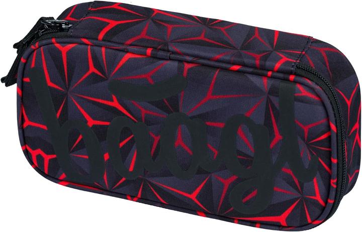 Produktbild Baagl SET 3 - Schulset Core Red Polygon / Rucksack / Federmäppchen / Tasche