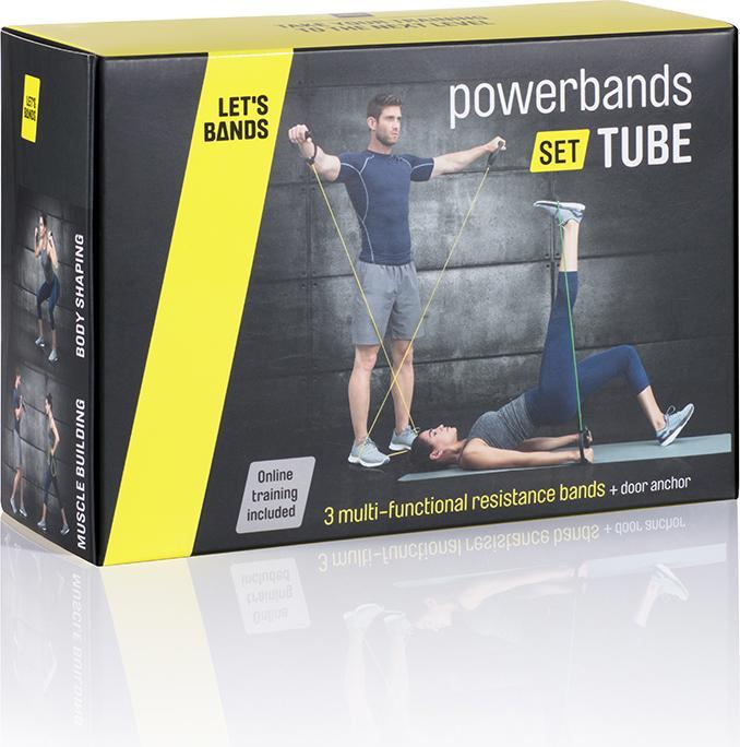 Produktbild Let's Bands Set Tube (1.20 m, Leicht, Mittel, Stark)